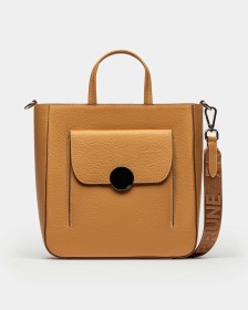 Shopper The Circle 100% Cuero - Color Biscuit